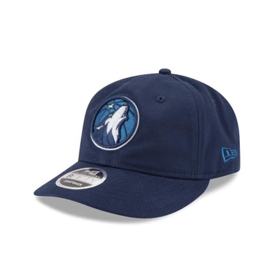 Blue Minnesota Timberwolves Hat - New Era NBA Team Choice Retro Crown 9FIFTY Snapback Caps USA6923071